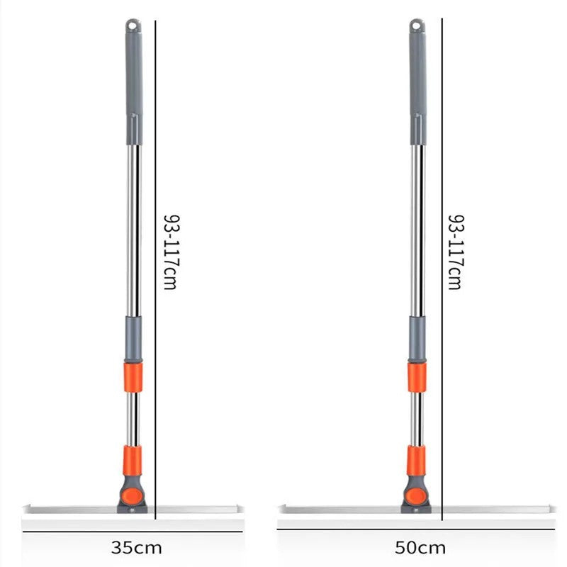 35cm vs 50cm Silicone Wipers Side-by-Side with Adjustable Handles
